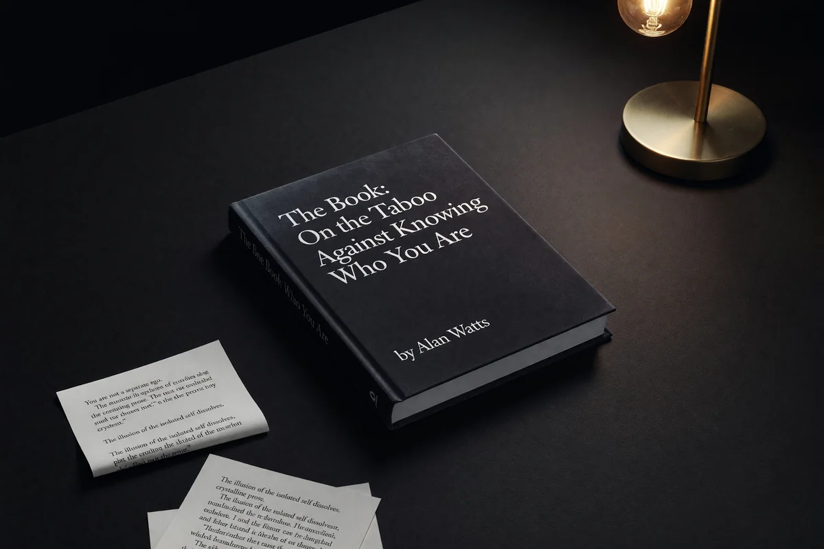 The Book: On the Taboo Against Knowing Who You Are by Alan Watts