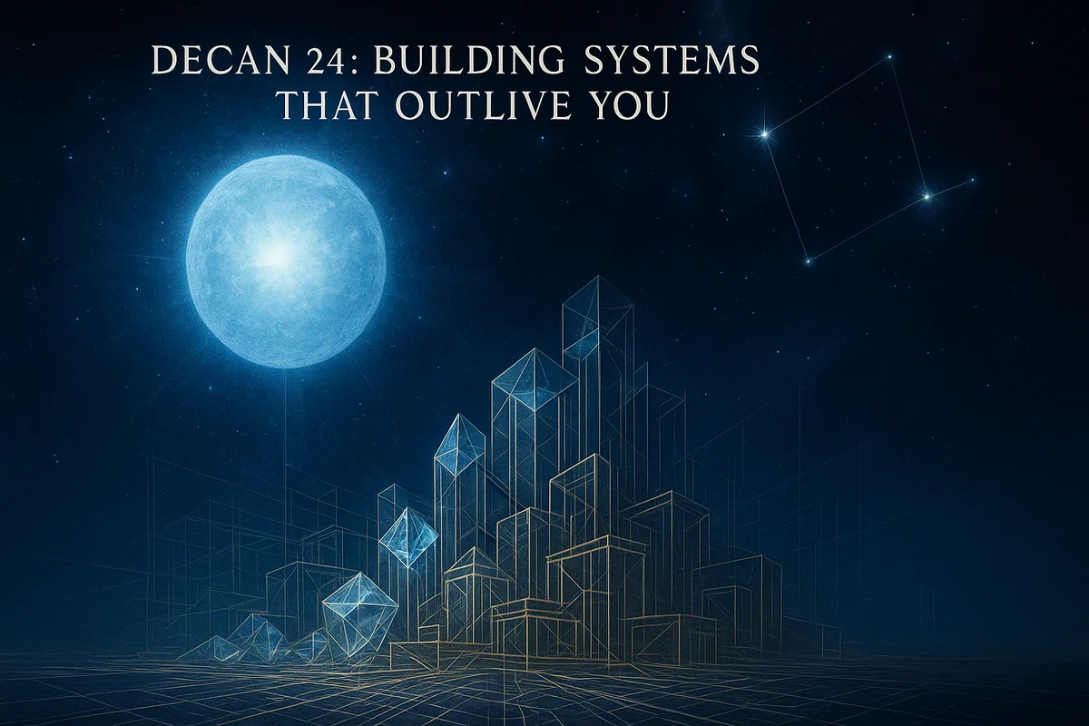Decan 24: Building Systems That Outlive You