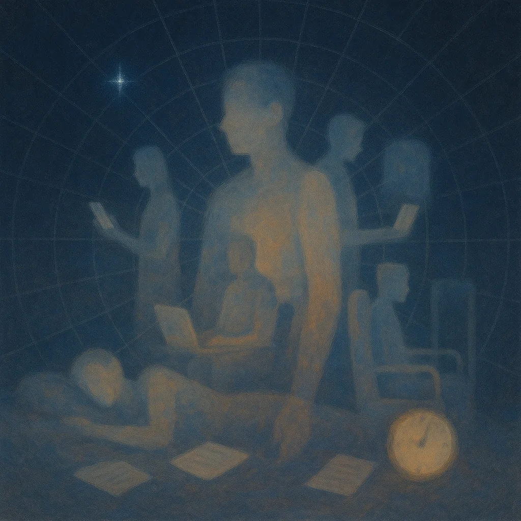 Crossroads of presence and distance, reality and imagination