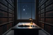 Mintaka, westernmost star of Orion's Belt, sitting on the celestial equator, the edge that defines the pattern