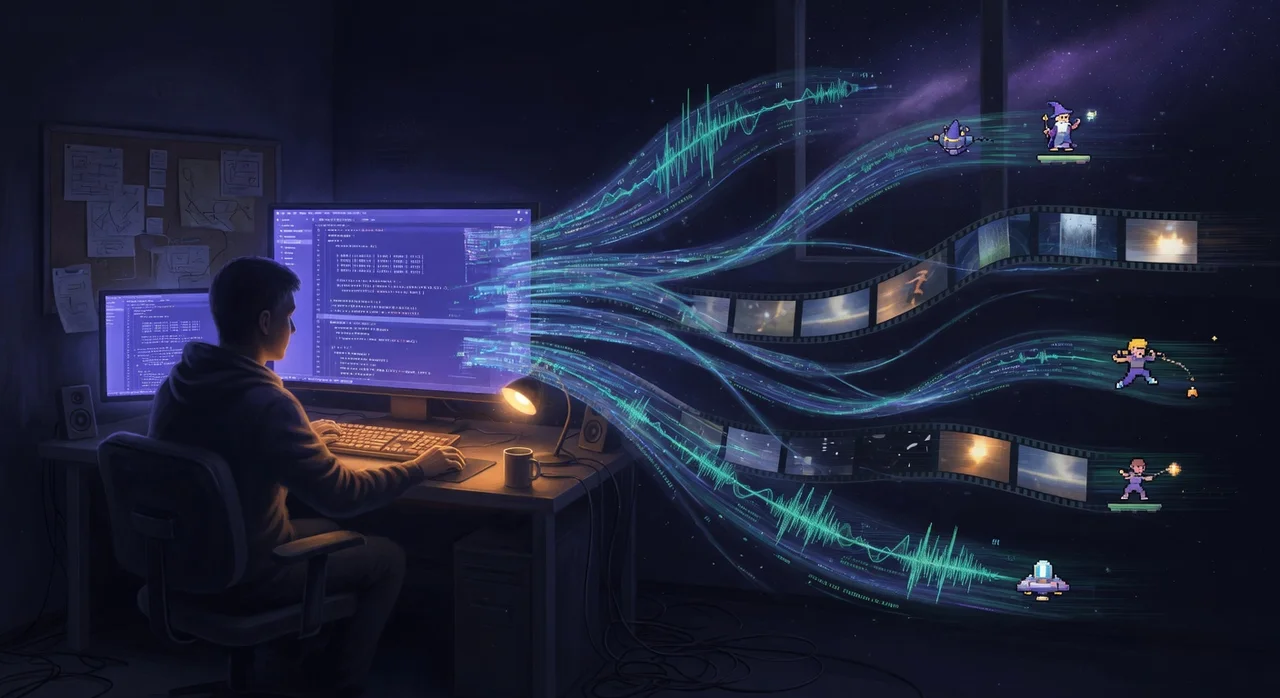Why I Build Creative Technology: Music, Films, and Games From Pure Code