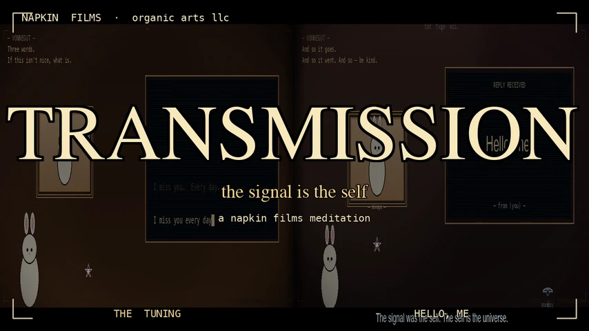 TRANSMISSION: the signal is the self