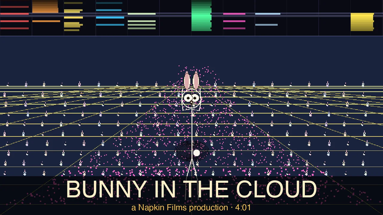 BUNNY IN THE CLOUD: Plan 9 finds millions of bunnies running everything in A minor at 148 BPM