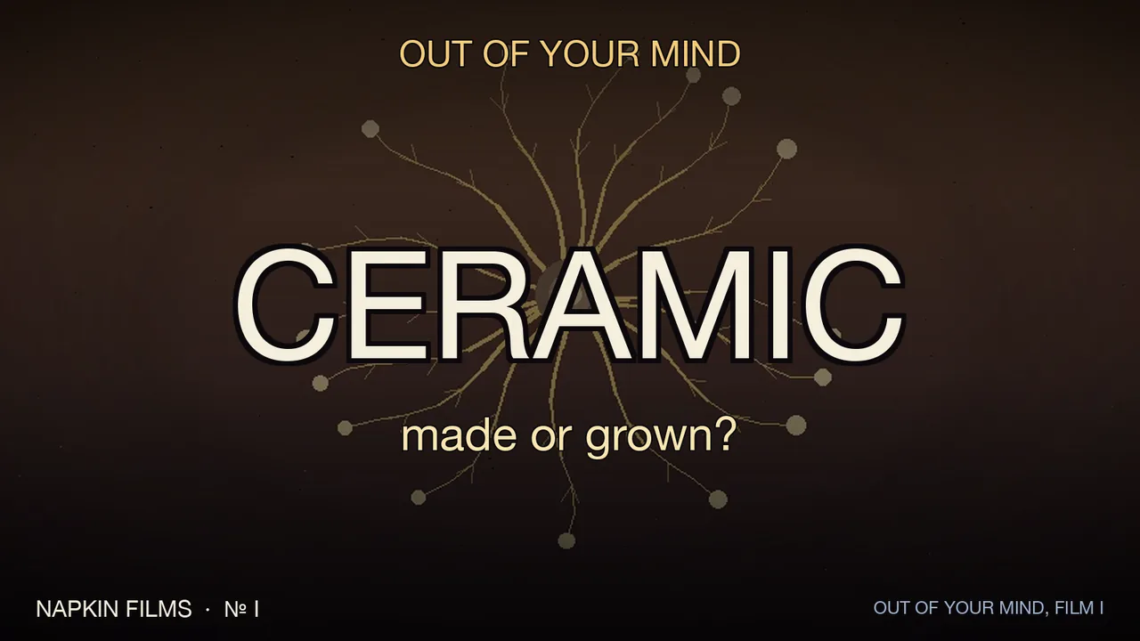 CERAMIC: a beat-locked Alan Watts rap on whether you were made or grew