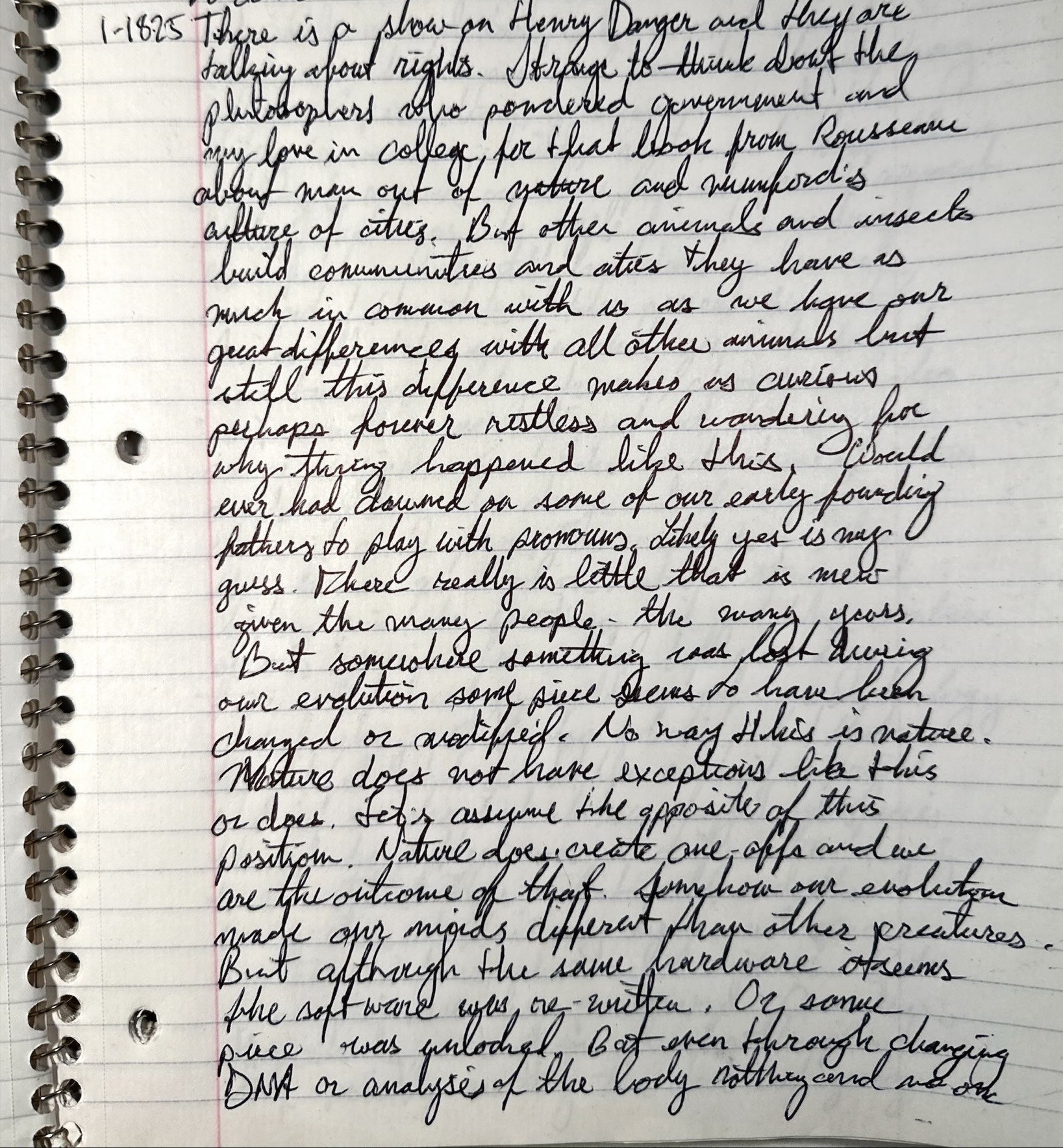 Why Are We Different? A Stream-of-Consciousness Exploration of Human Evolution, Myth, and Memory