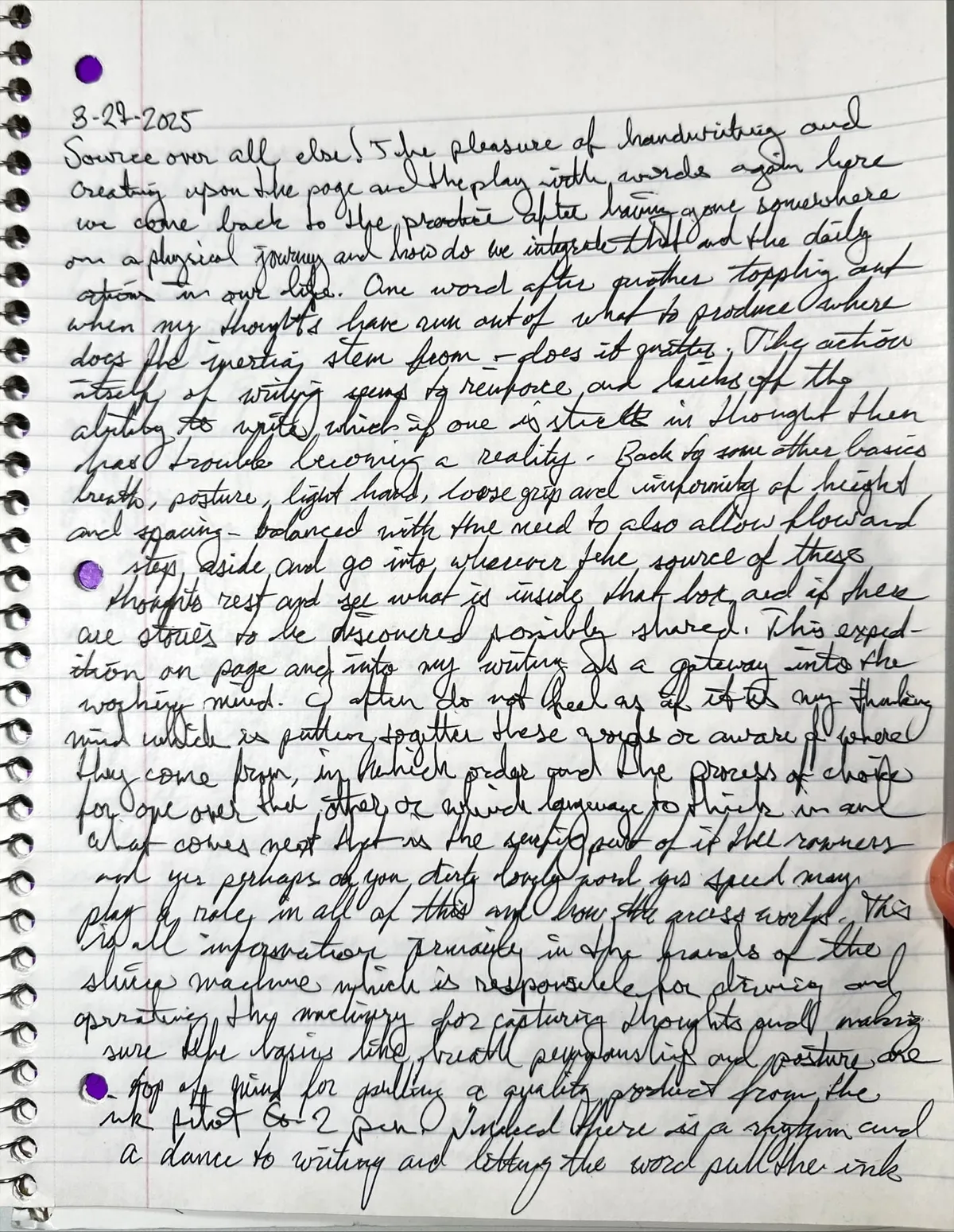 Handwriting as Meditation: Sourcing Creativity Through Flow, Breath, and Rhythm