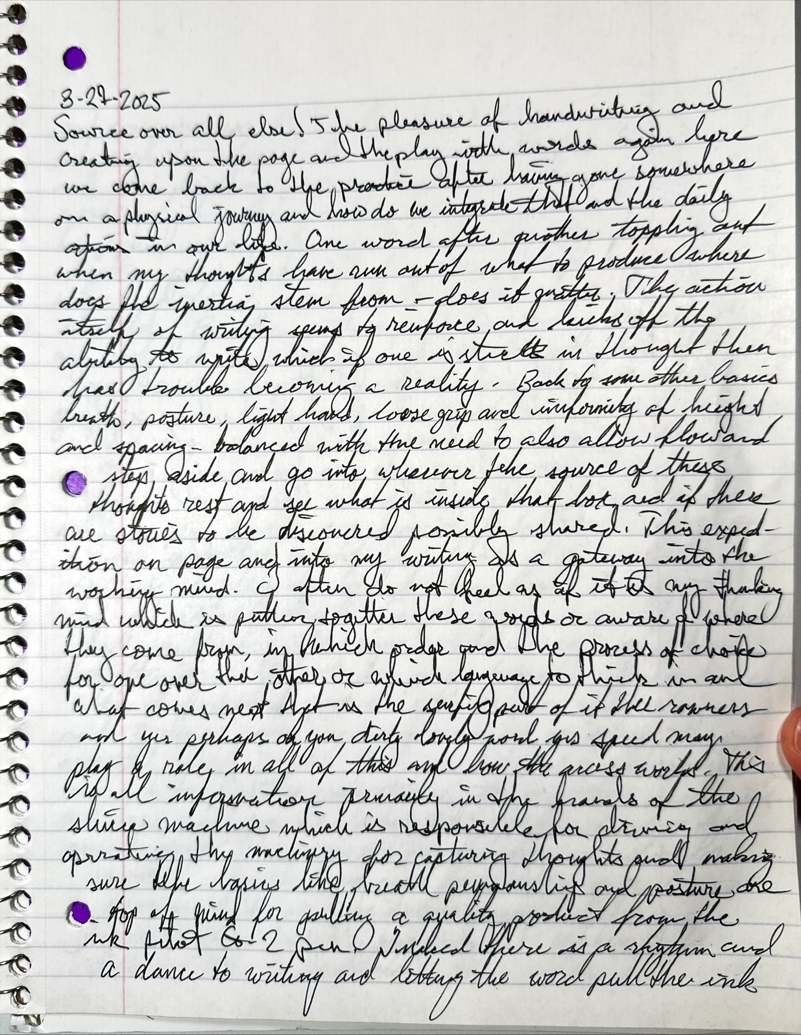 Handwriting as Meditation: Sourcing Creativity Through Flow, Breath, and Rhythm