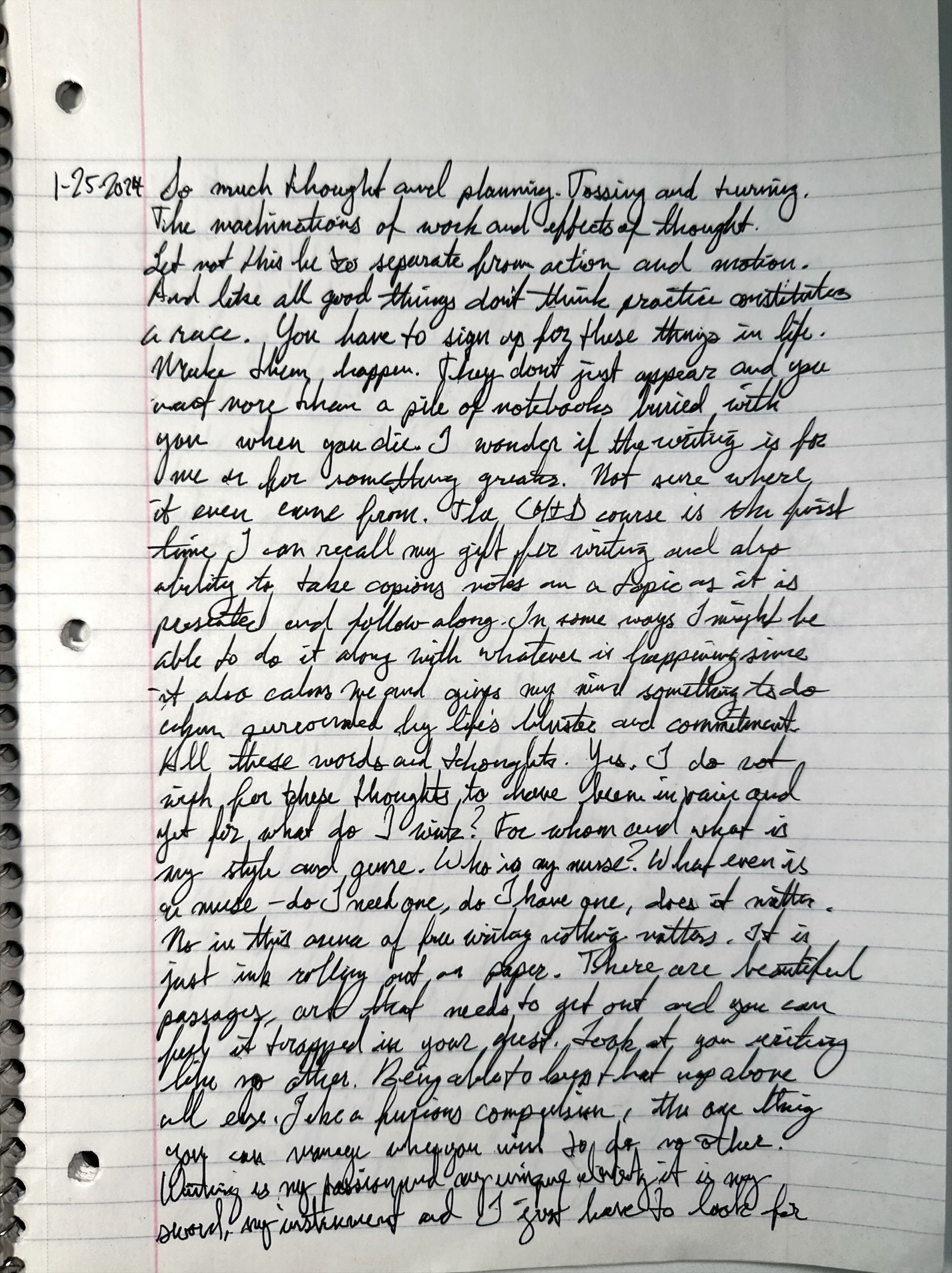 The Writer’s Sword: On Obsession, Purpose, and the Poetics of Time