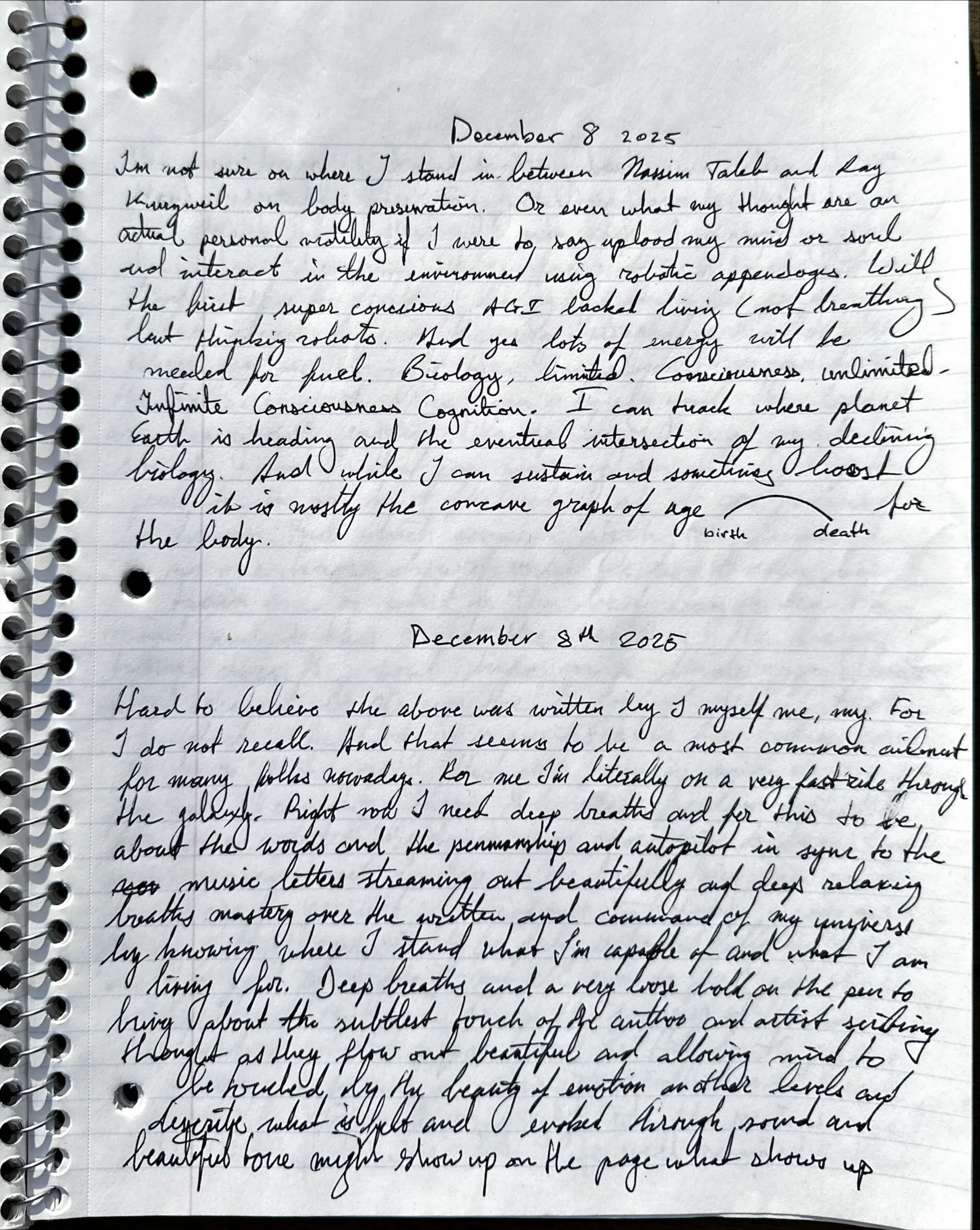 December 8 2025 I'm not sure