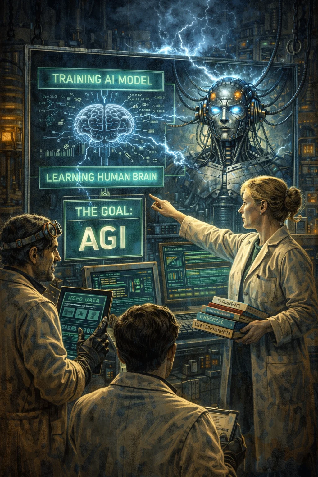 Deep learning pioneers and neural network research