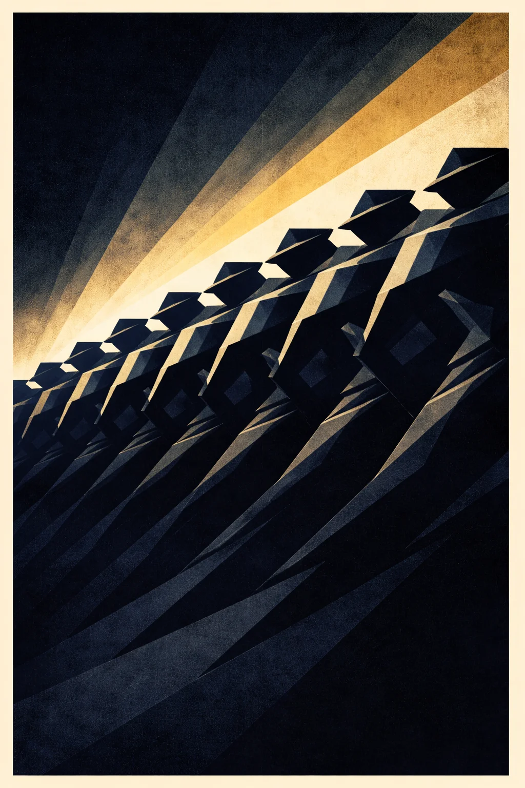 Navy SEAL training lessons - trainees in formation, Olympic poster aesthetic