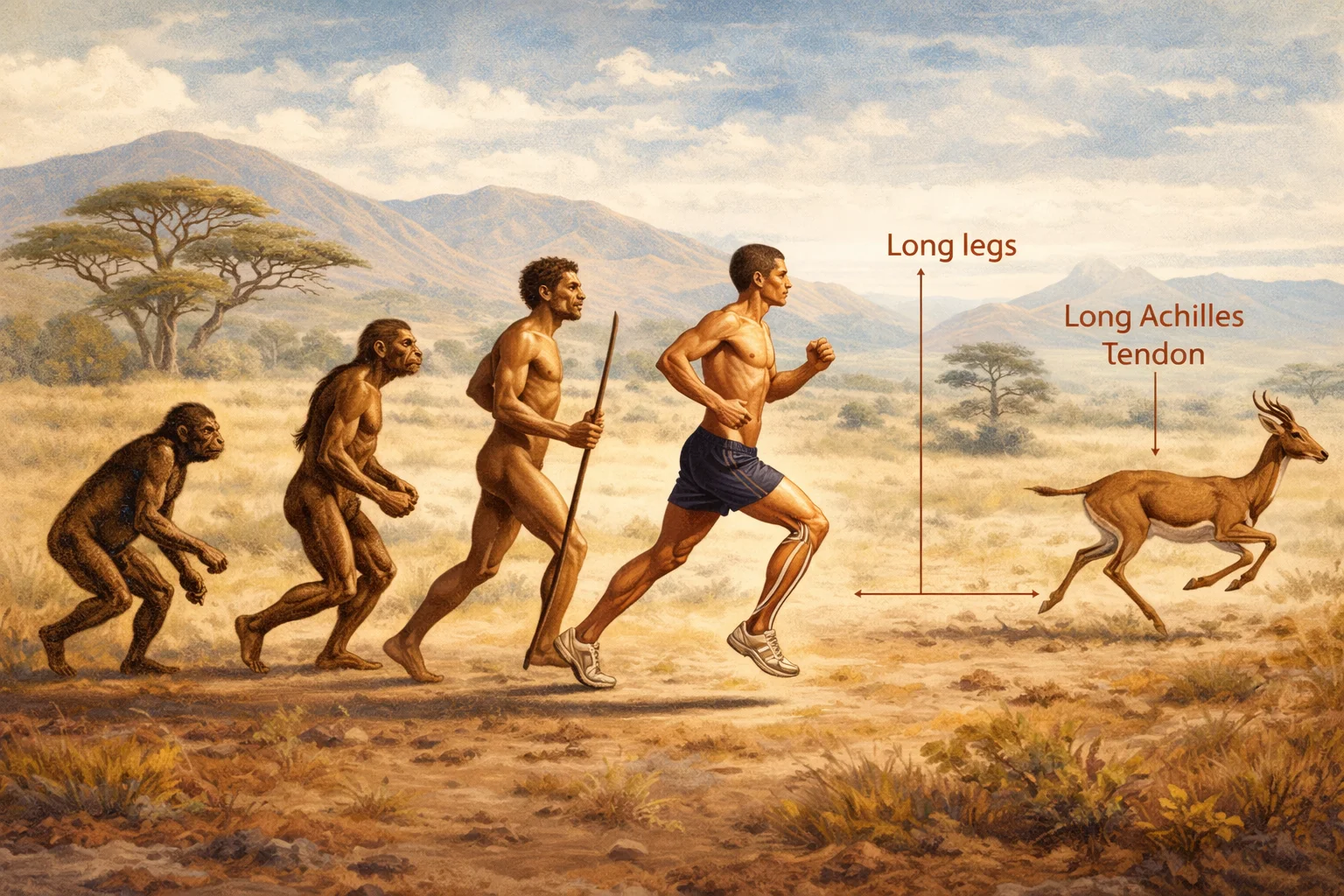 Human evolution and endurance running