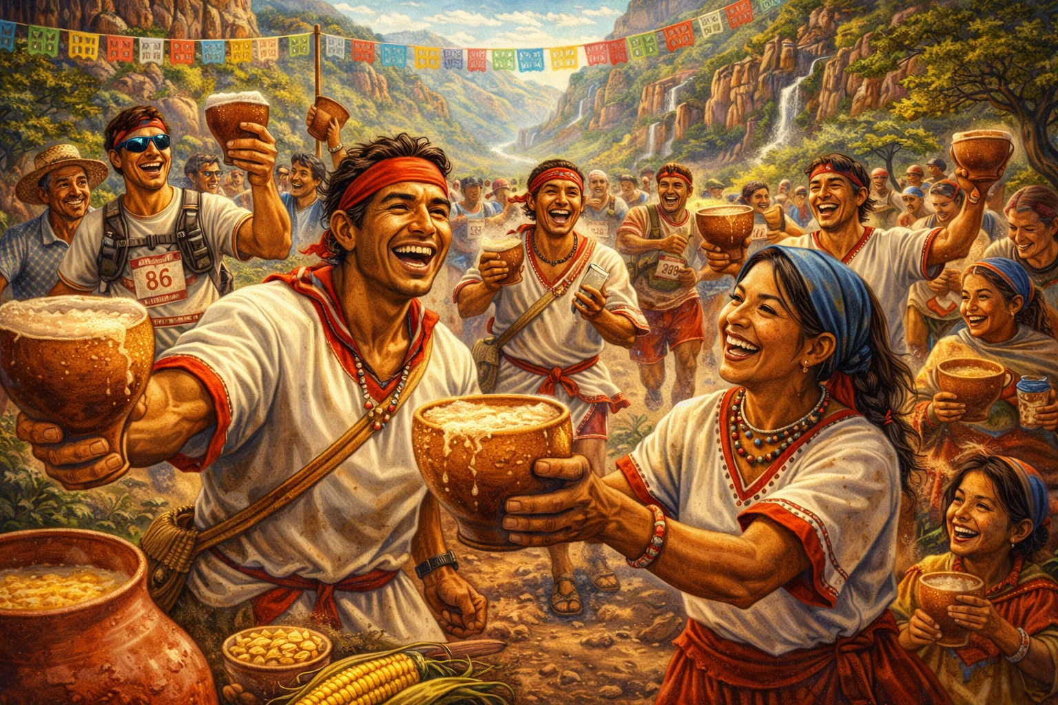 The joy and celebration of running