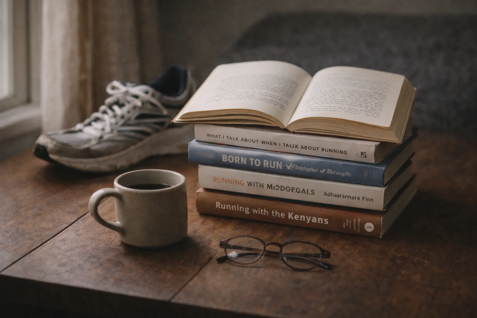 Running books trilogy connection