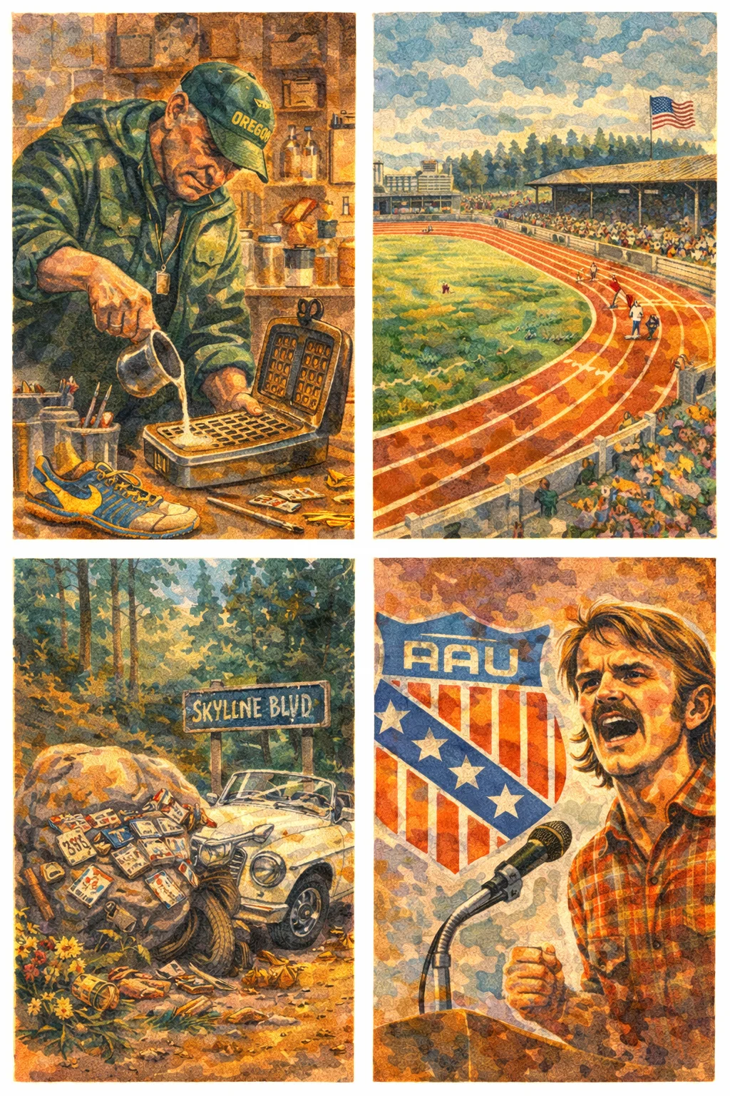 Pre's early years in Coos Bay and journey to University of Oregon