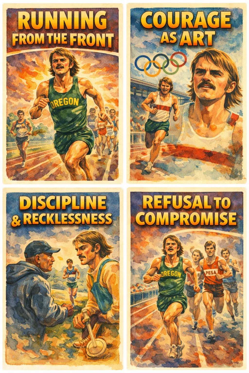 Running as creative expression - Pre's philosophy