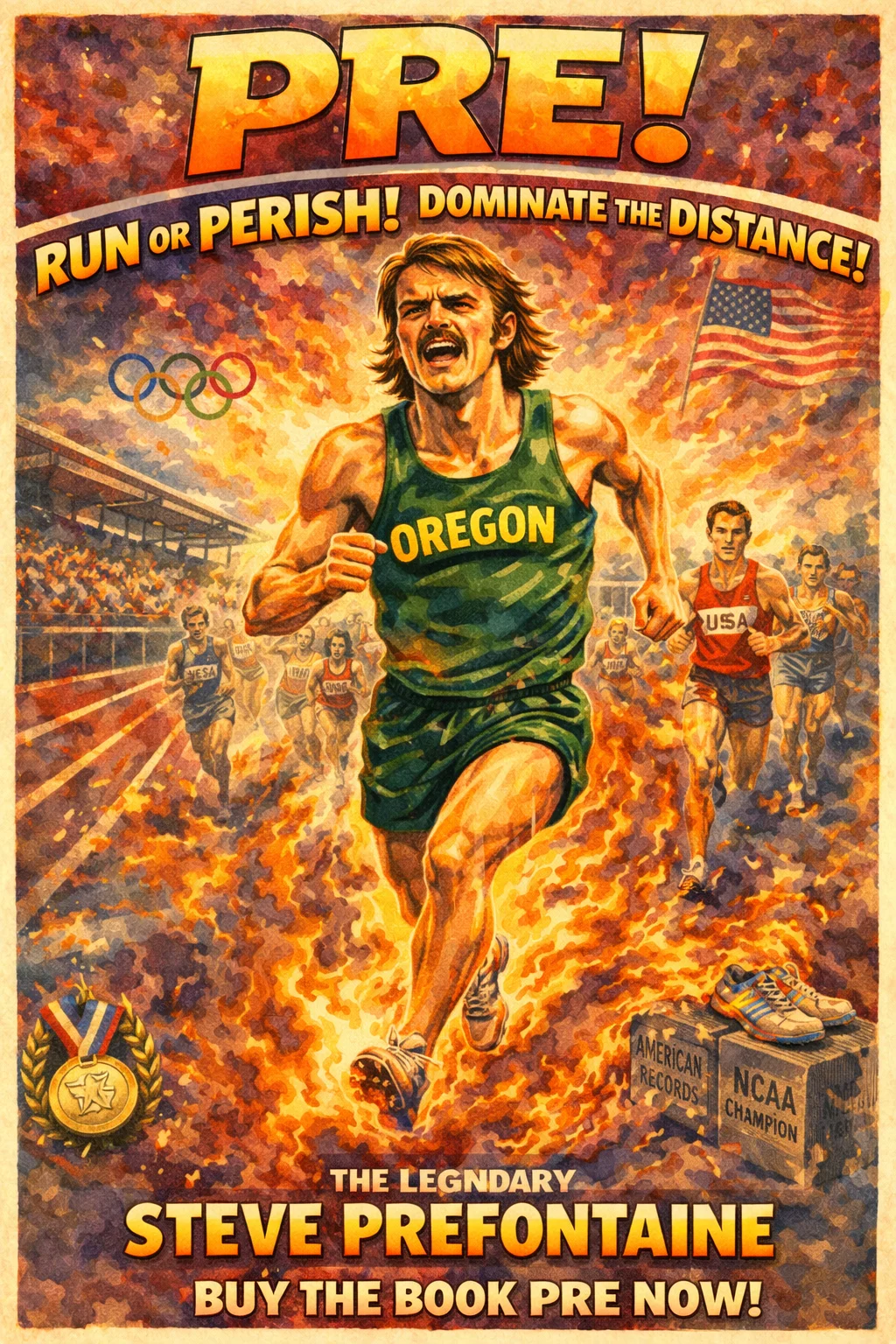 Pre by Tom Jordan: The Runner Who Turned Every Race Into Art