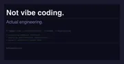 AI-Assisted Development Is Not Vibe Coding